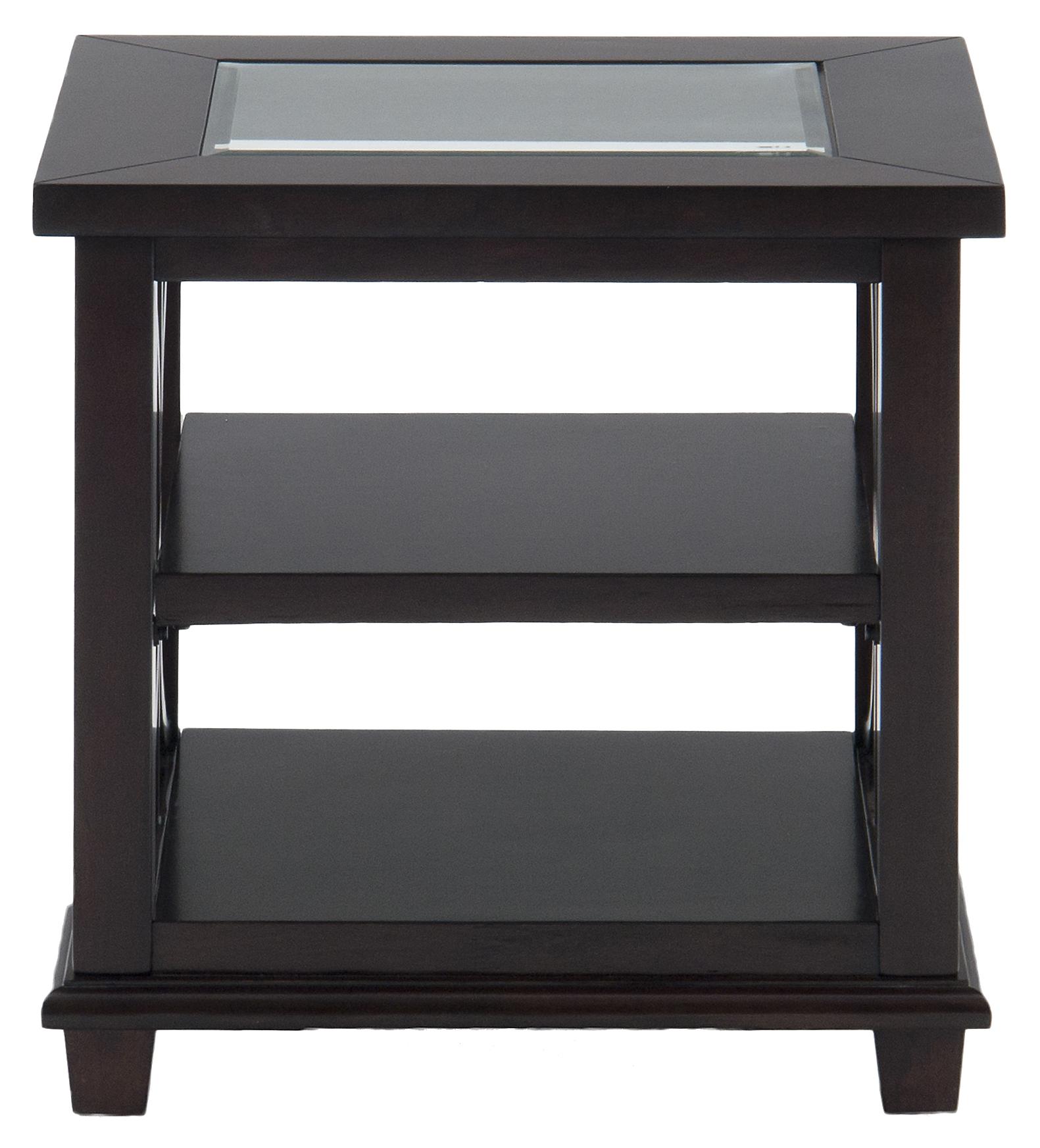 End Table w/ Glass Top